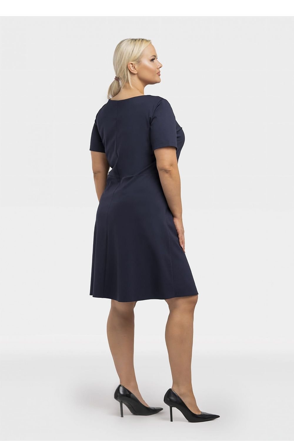 Plus Size Trapeze Knit Dress