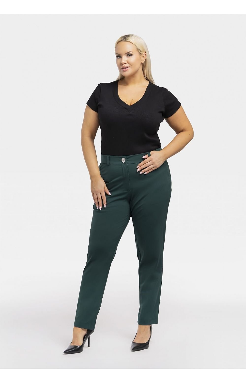 Plus Size Luxury Viscose Pants