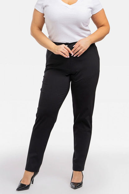 Plus Size Luxury Viscose Pants black