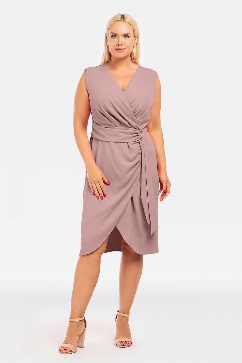 Plus Size Wrap Dress