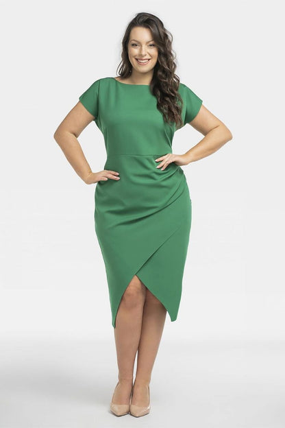 Plus Size Wrap Dress