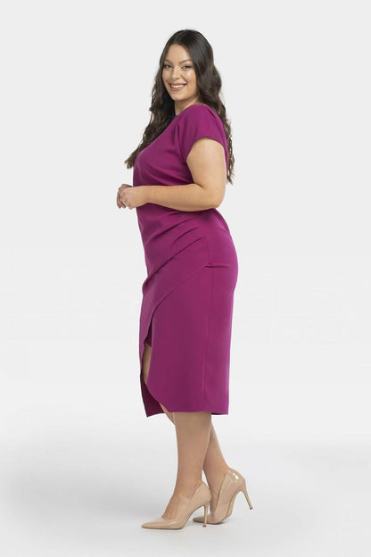 Plus Size Wrap Dress