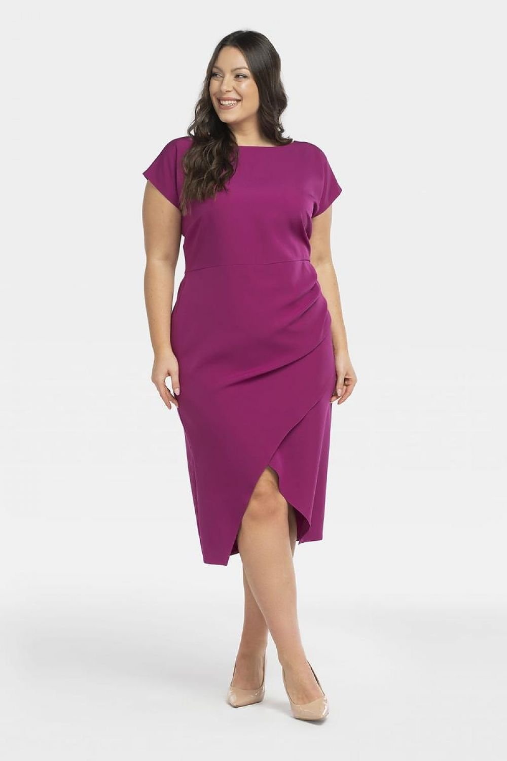 Plus Size Wrap Dress