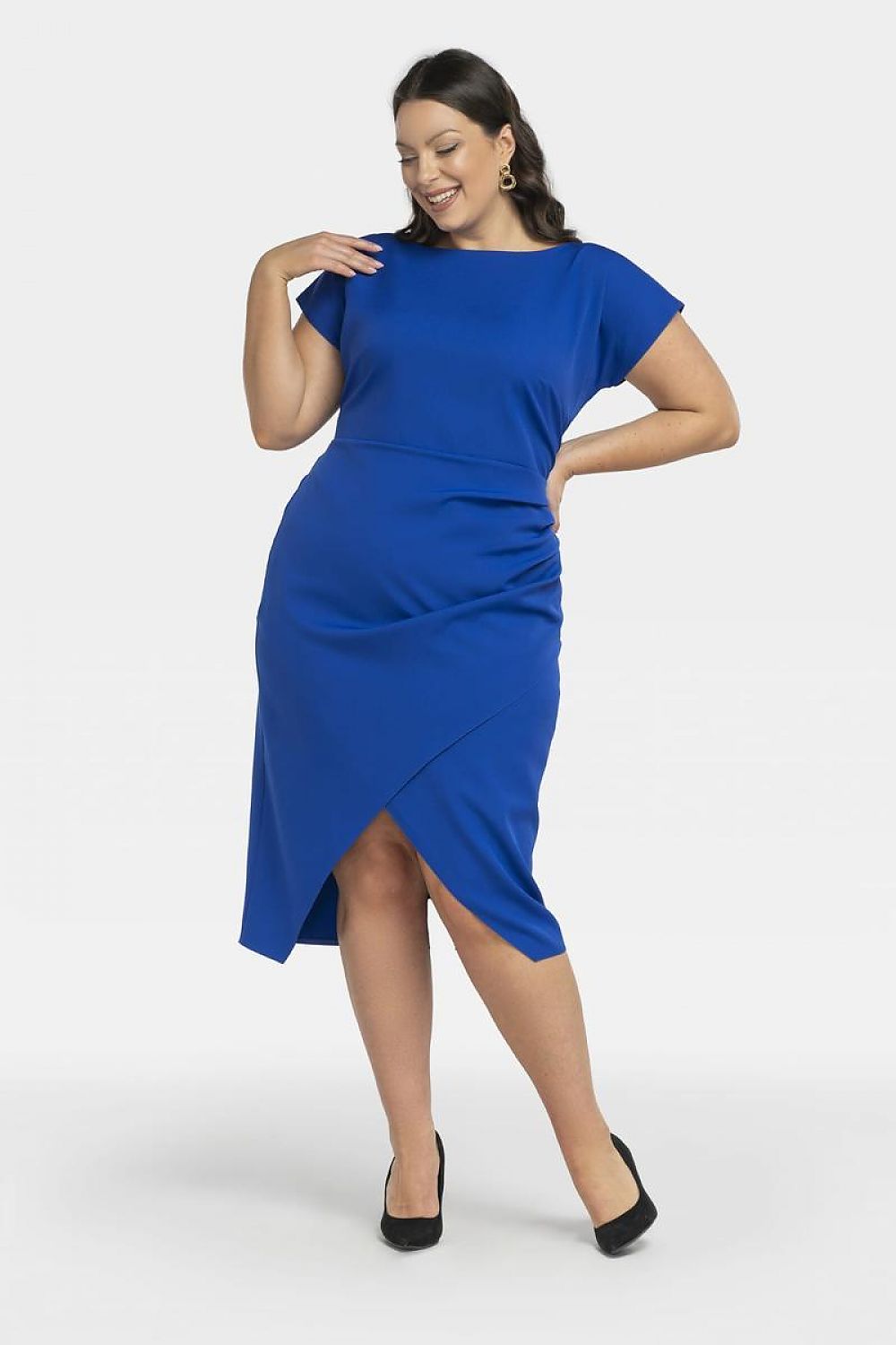 Plus Size Wrap Dress