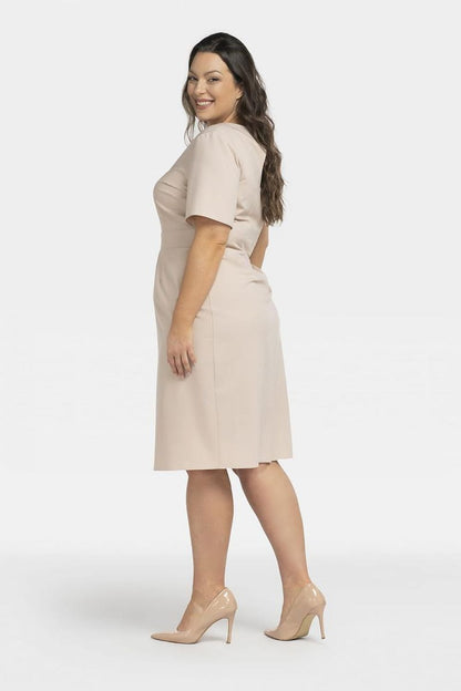 Plus Size Cutout Pencil Dress