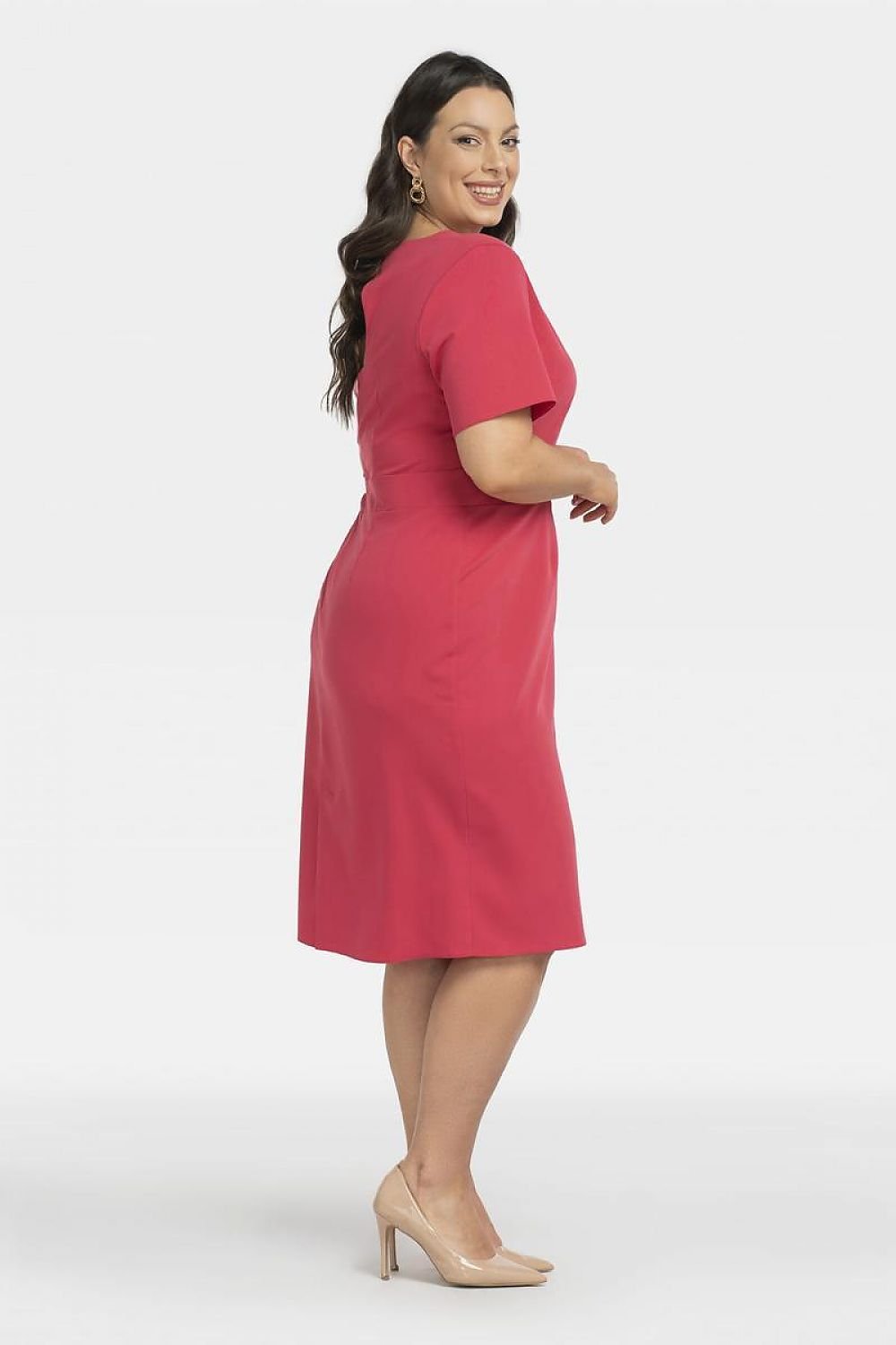 Plus Size Cutout Pencil Dress