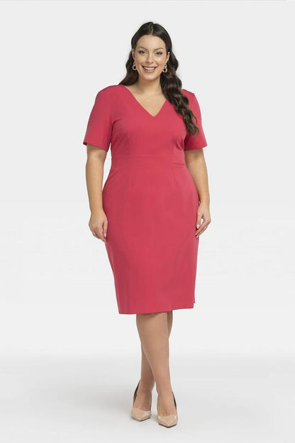 Plus Size Cutout Pencil Dress