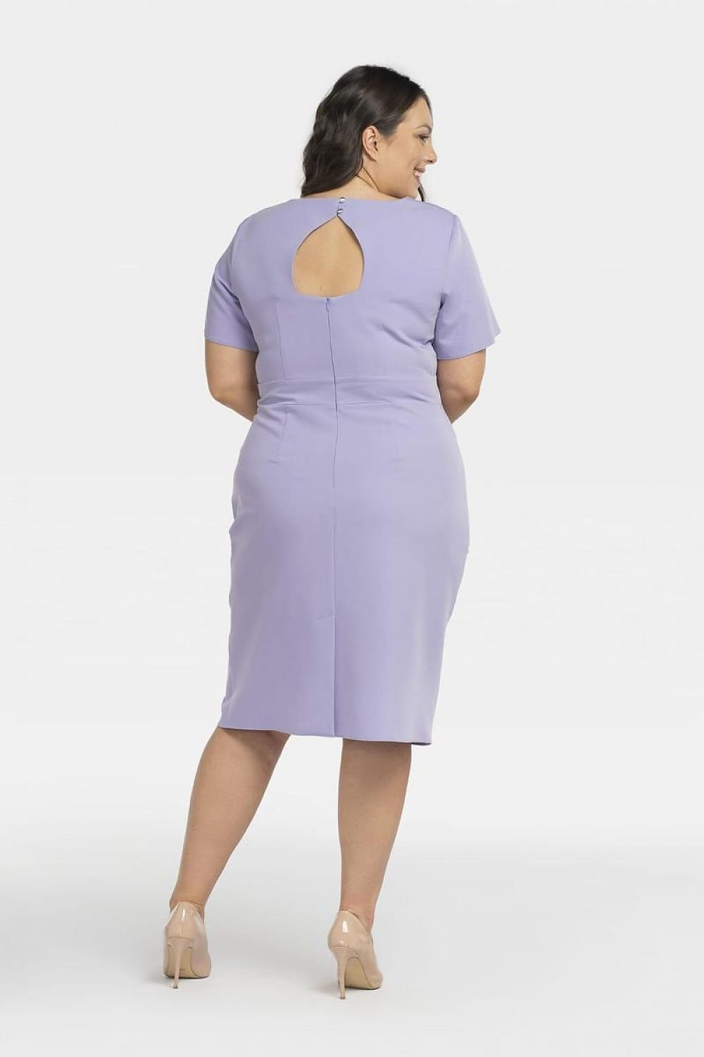 Plus Size Cutout Pencil Dress