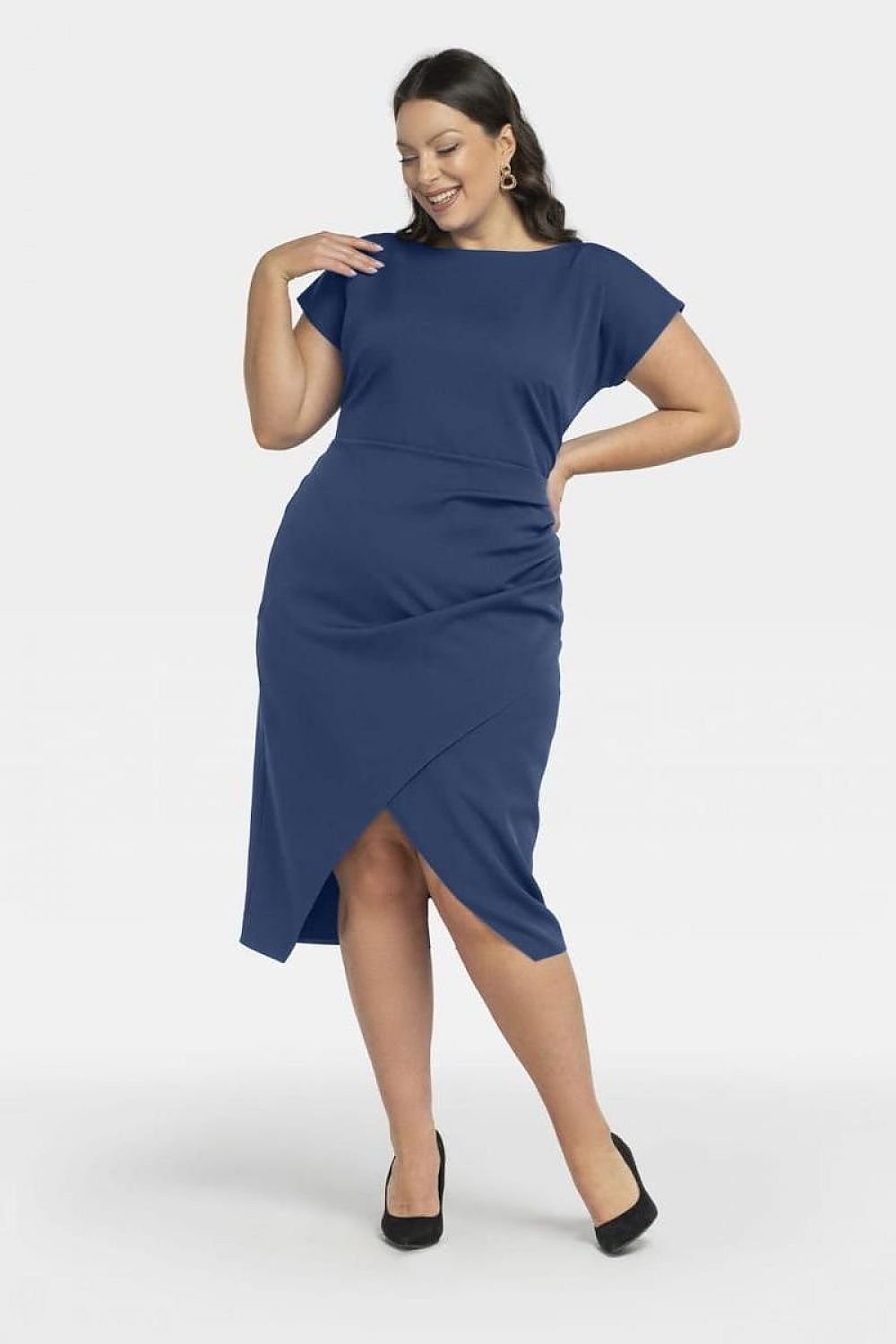 Plus Size Wrap Dress