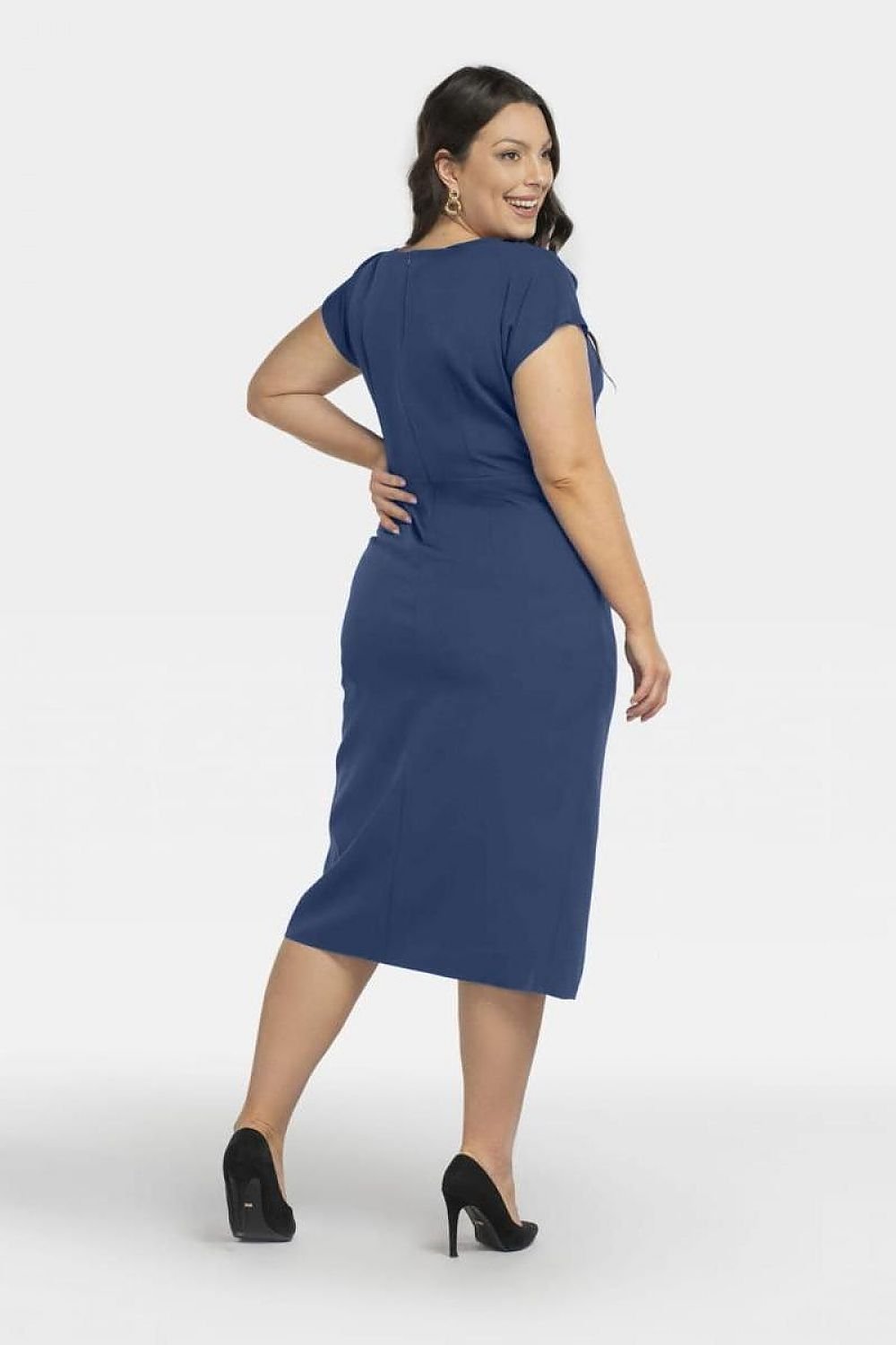 Plus Size Wrap Dress