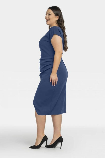 Plus Size Wrap Dress