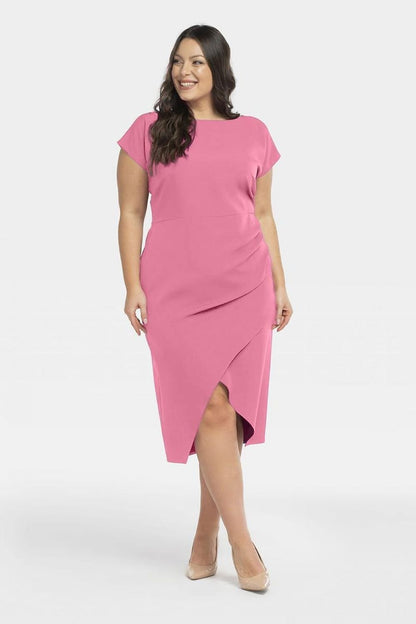 Plus Size Wrap Dress