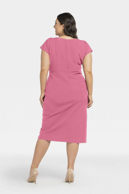 Plus Size Wrap Dress