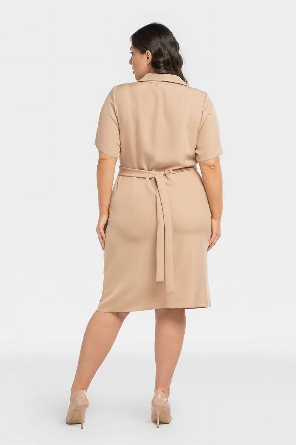 Plus Size Wrap Dress with Pockets