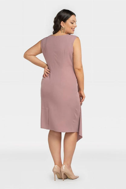 Plus Size Ruffle Dress