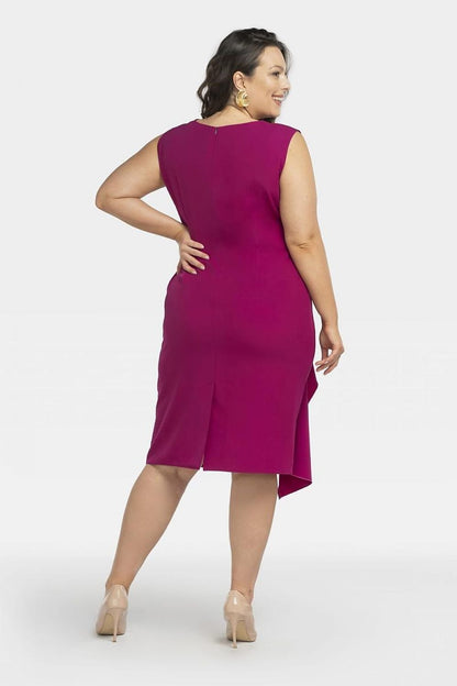 Plus Size Ruffle Dress