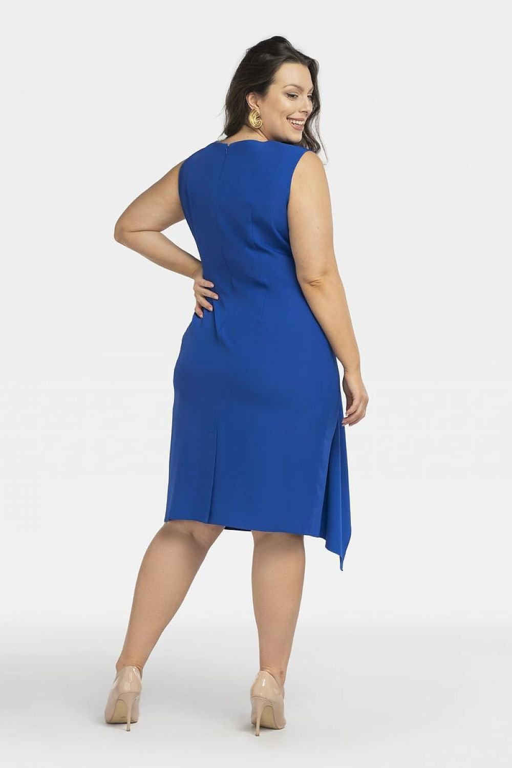 Plus Size Ruffle Dress