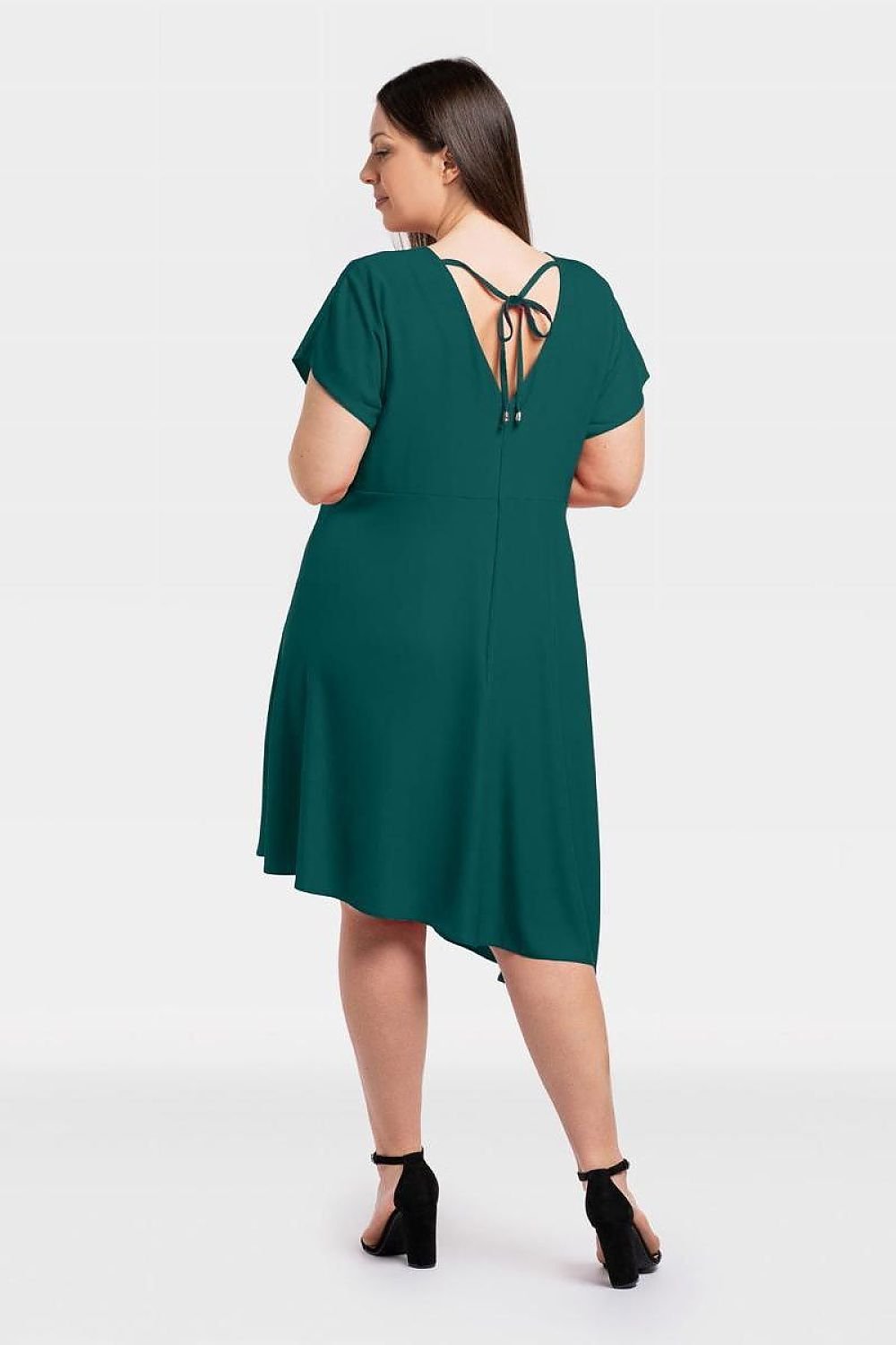 Plus Size Asymmetrical Dress