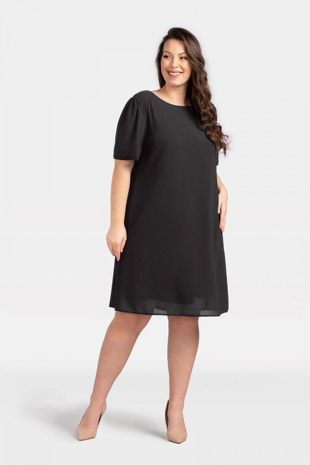 Plus Size Chiffon Dress