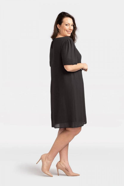 Plus Size Chiffon Dress