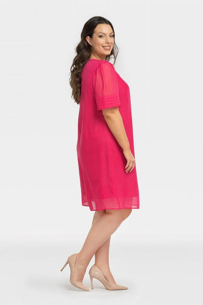 Plus Size Chiffon Dress