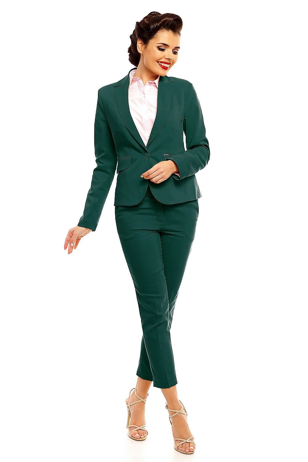 Classic Cotton Blazer green