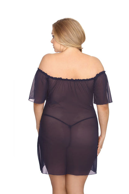 Plus Size Lace Chemise