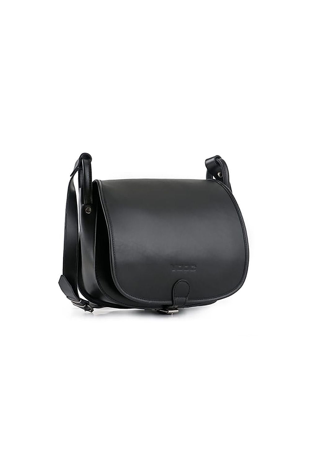 Leather Shoulder Bag black one-size-fits-all