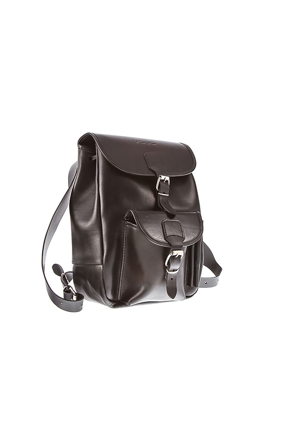 Leather Backpack black one-size-fits-all