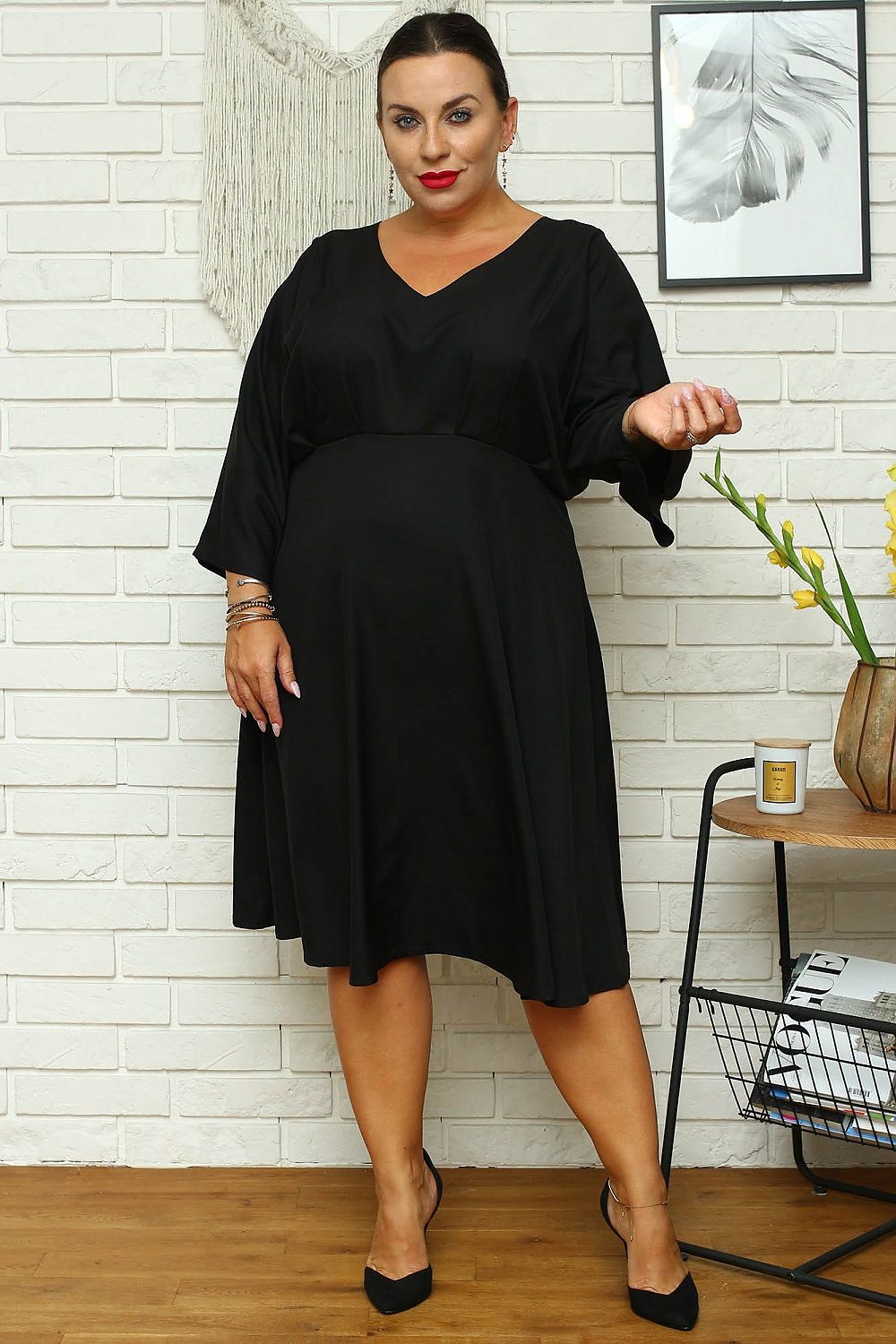 Plus Size Fit and Flare Dress