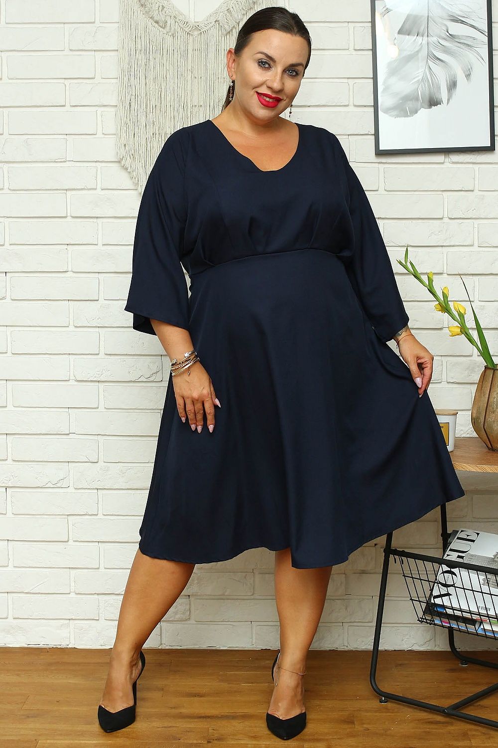 Plus Size Fit and Flare Dress