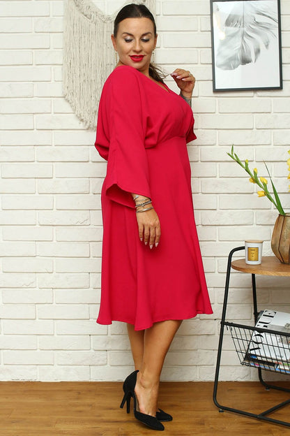 Plus Size Fit and Flare Dress