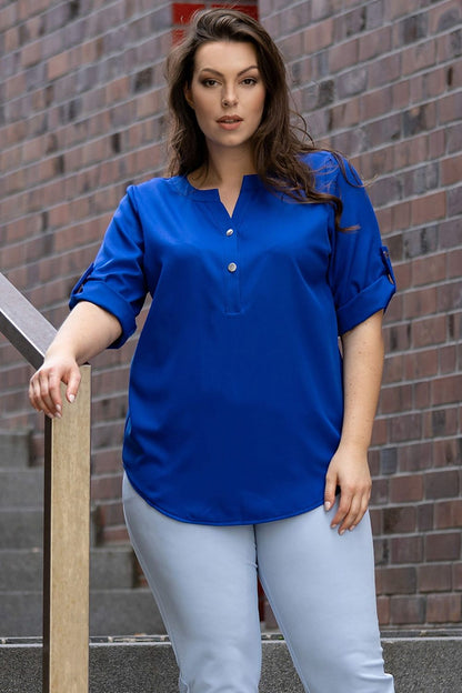 Airy Plus Size Blouse