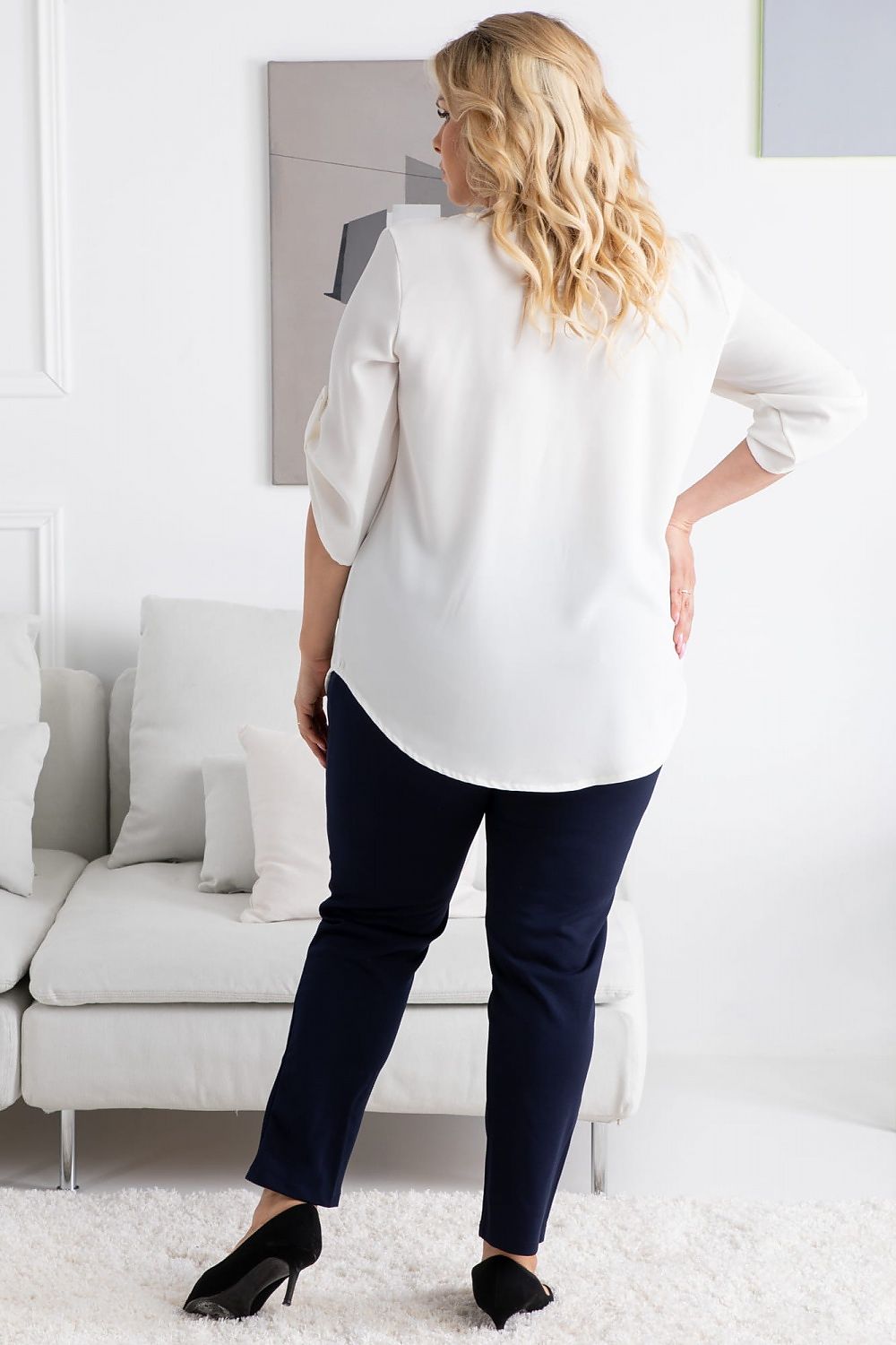 Plus Size Flowy Blouse