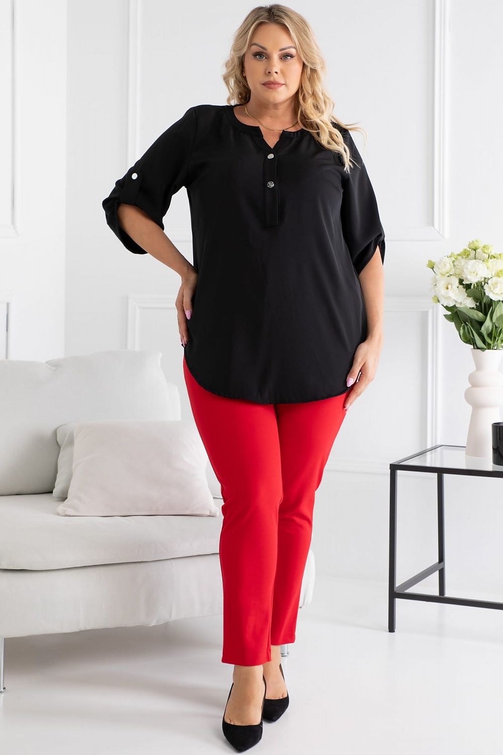 Plus Size Casual Blouse