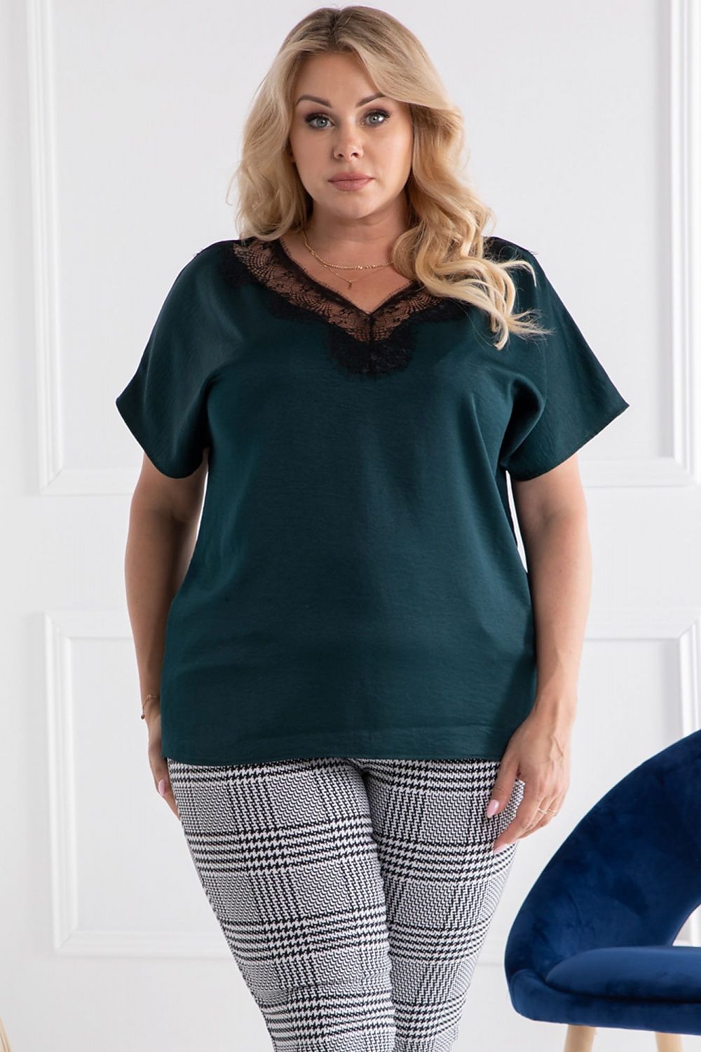 Plus Size Lace Top