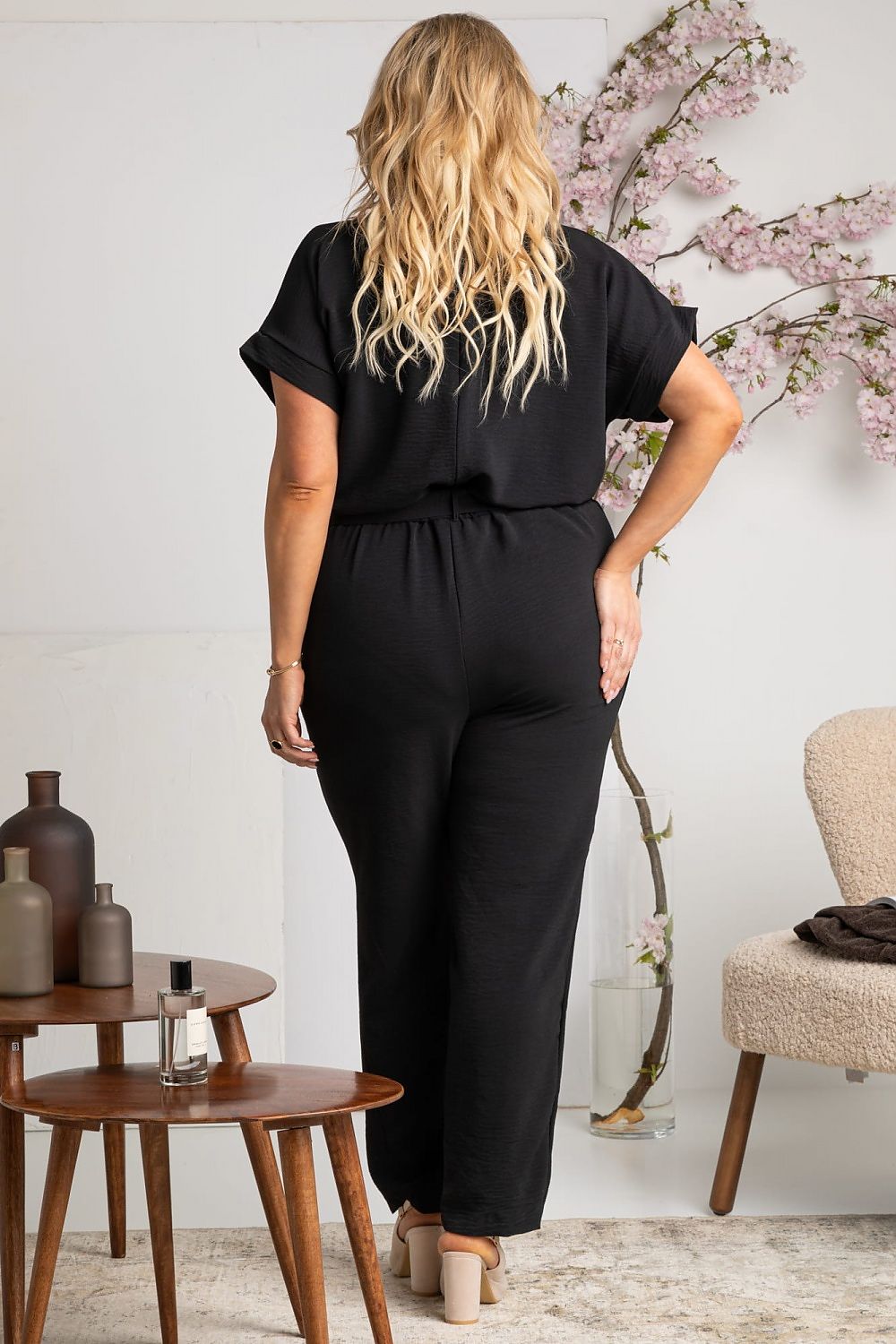 Farida Envelope Plus Size Jumpsuit