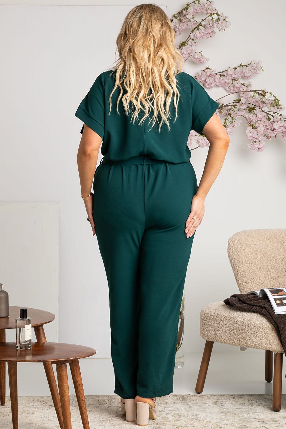 Farida Envelope Plus Size Jumpsuit