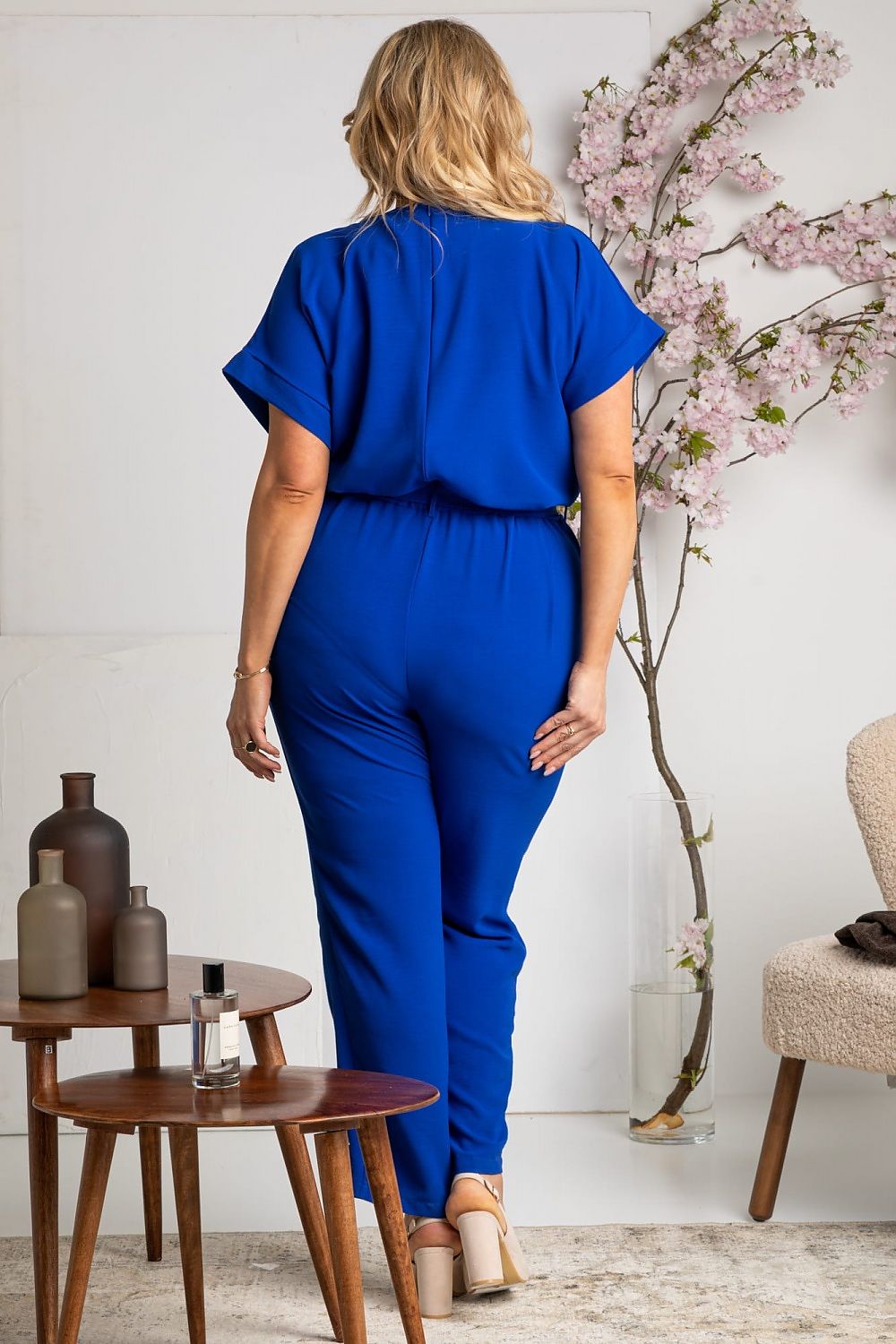 Farida Envelope Plus Size Jumpsuit