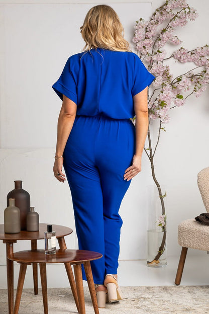 Farida Envelope Plus Size Jumpsuit