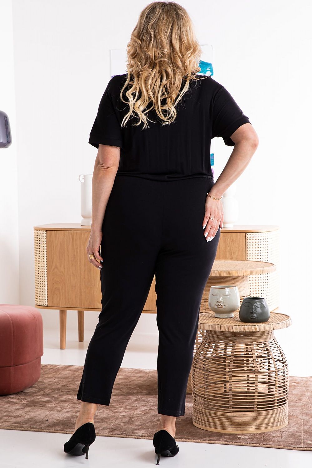 Plus Size Knit Jumpsuit