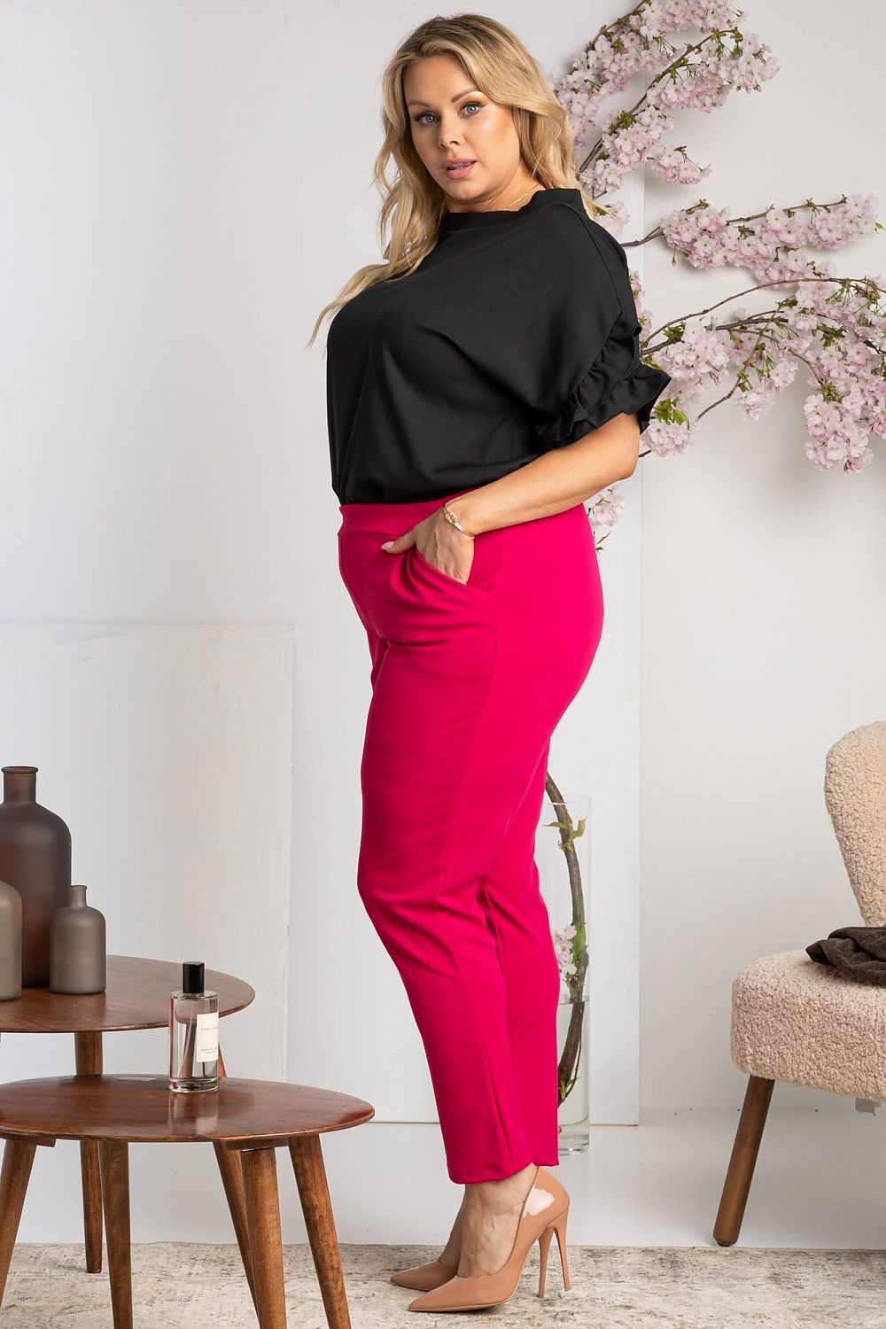 Curvy Comfort Stretch Trousers