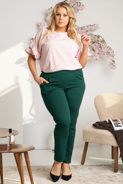 Curvy Comfort Stretch Trousers