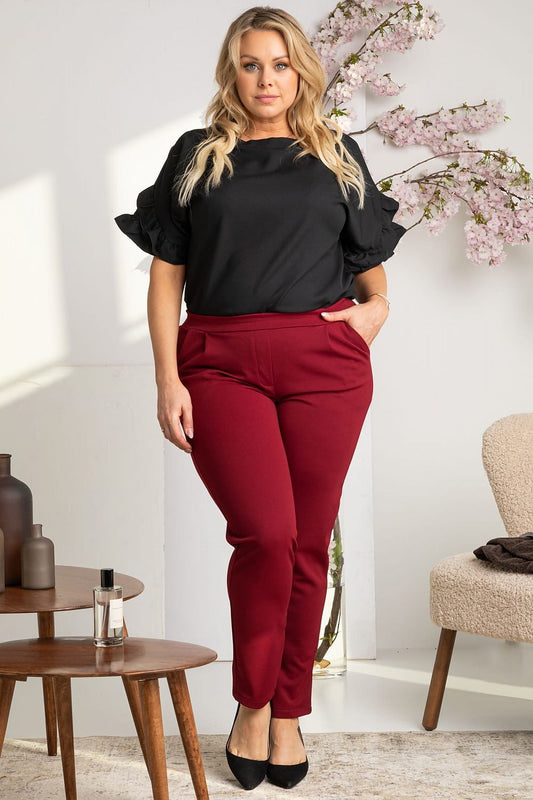 Curve-Loving Comfort Stretch Trousers - The Benton