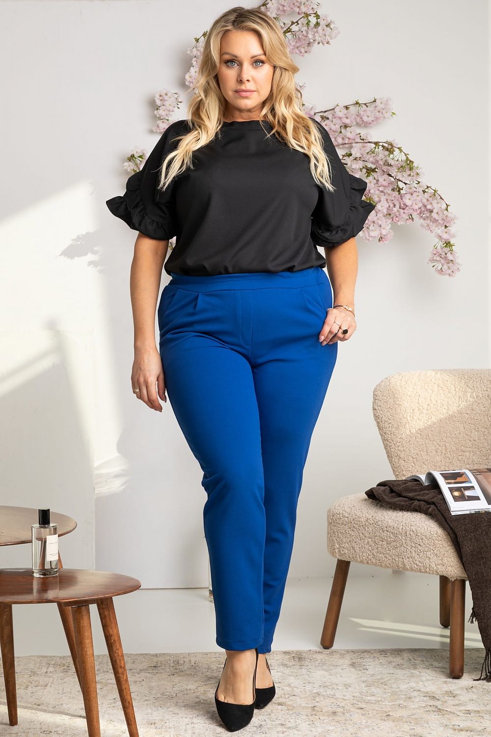 Curvy Comfort Stretch Trousers