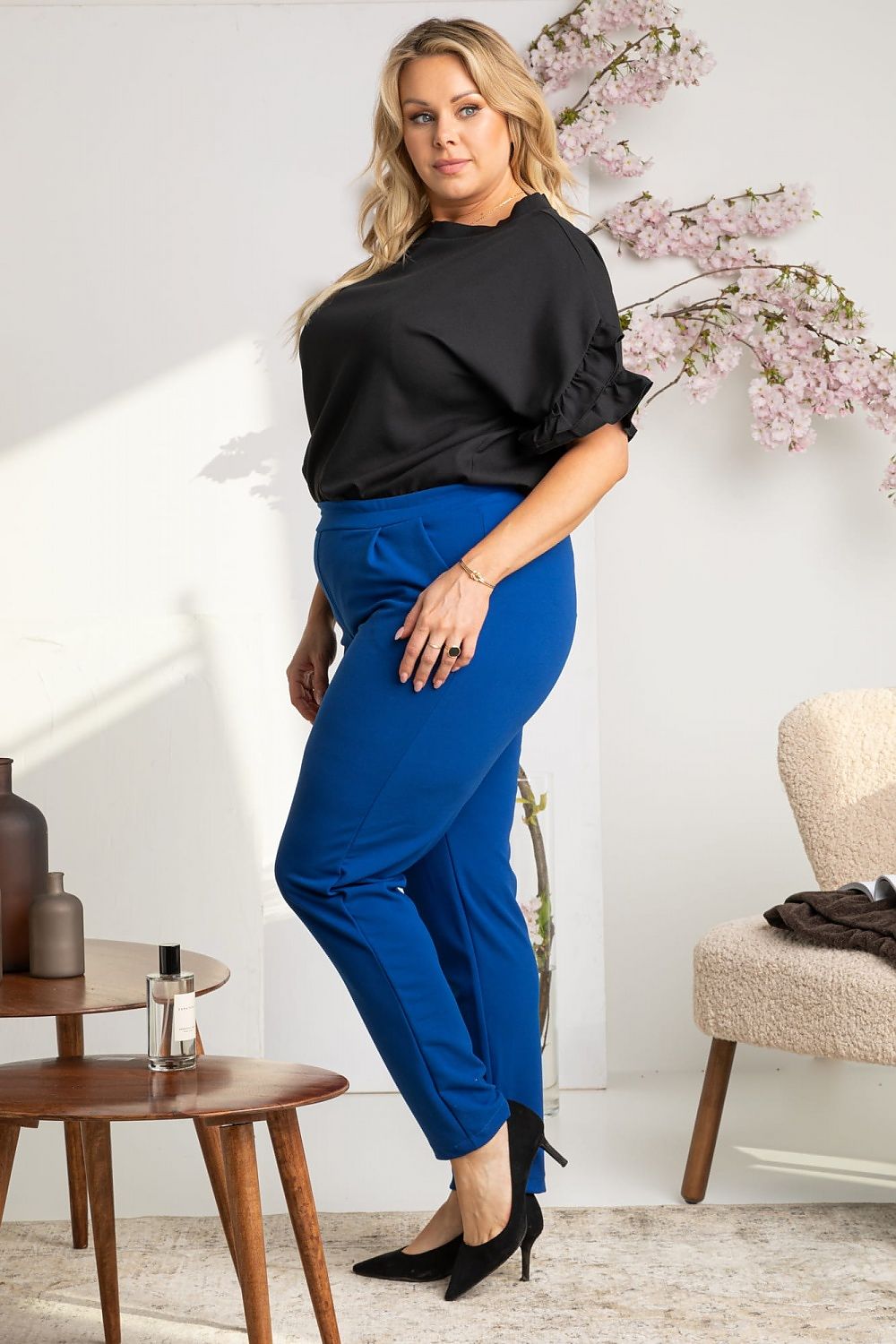 Curvy Comfort Stretch Trousers