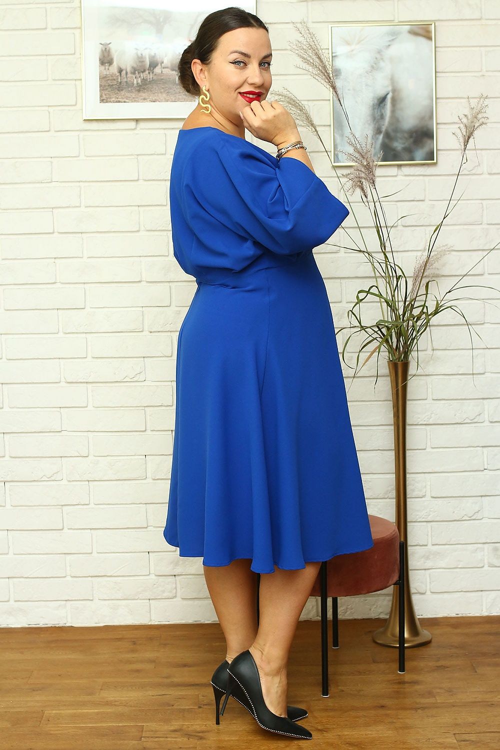 Plus Size Fit and Flare Dress