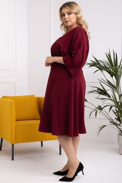 Plus Size Fit and Flare Dress