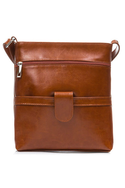 Leather Convertible Letterbag brown 2 one-size-fits-all