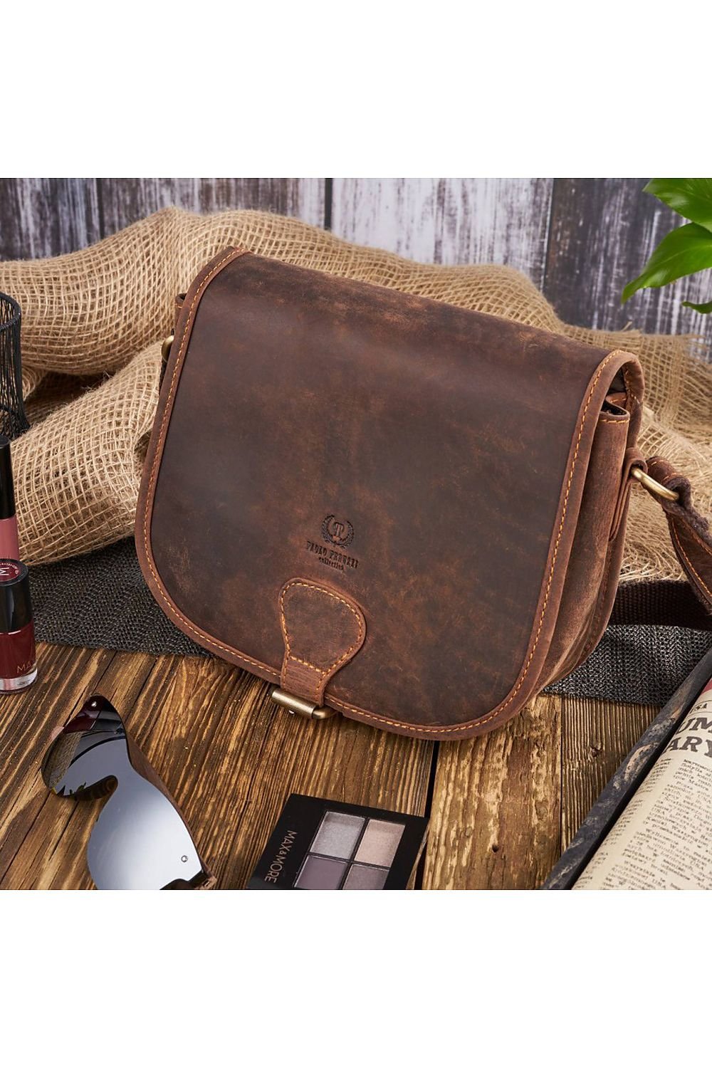 Classic Leather Shoulder Bag